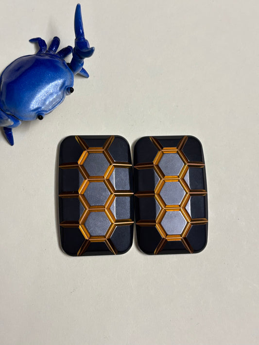 Magnus 3 super turtle slider - zirc with SS plate - fidget toy