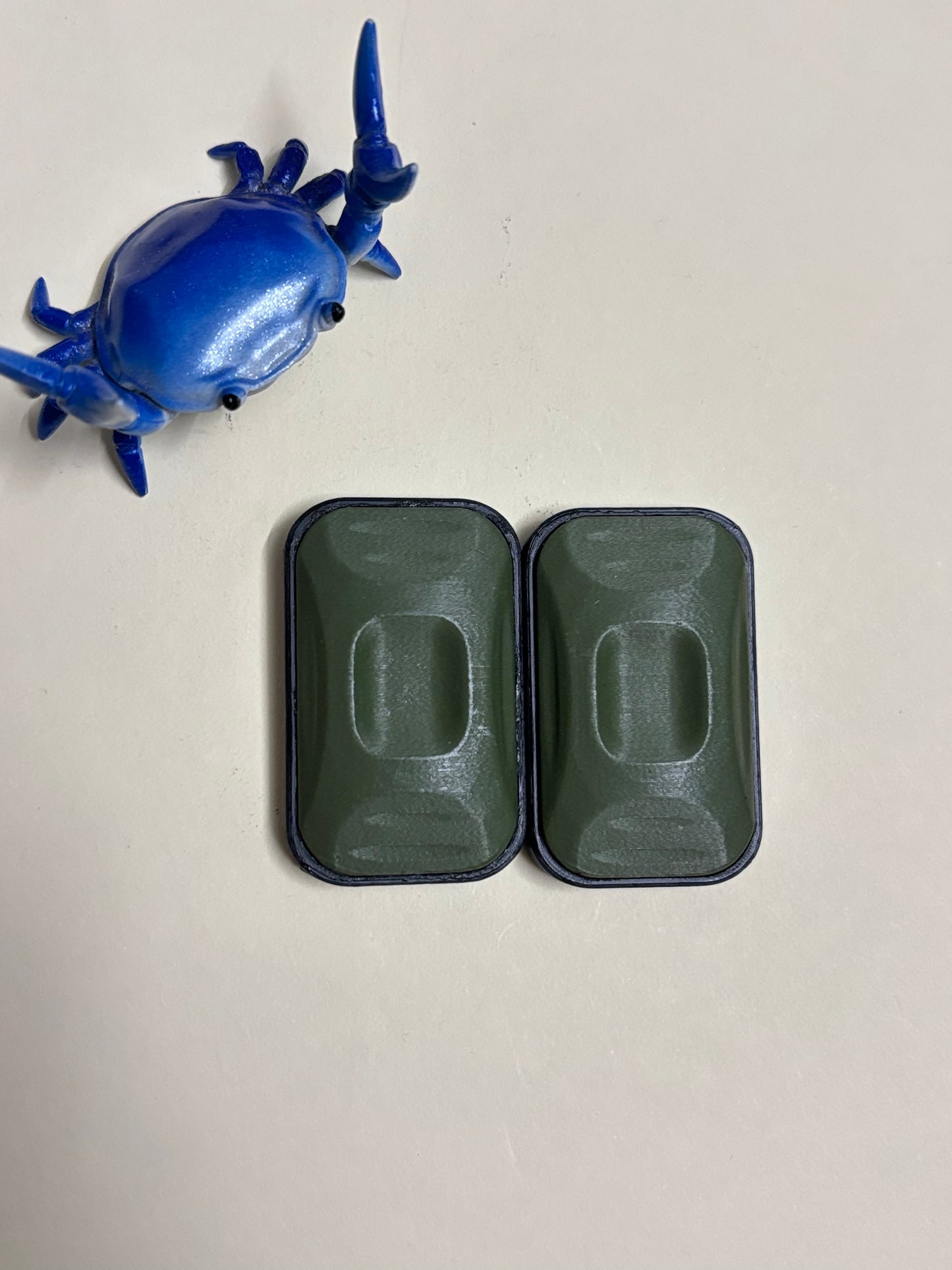 Moduswork Rapt lite photon EDC - ss plates- with inserts - slider - fidget toy