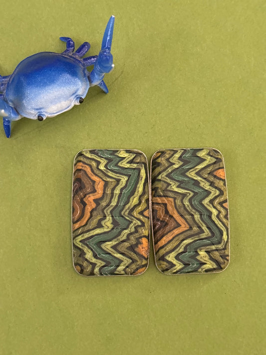 Magnus maglab supergrub  - wacky fiber with SS plate - fidget toy