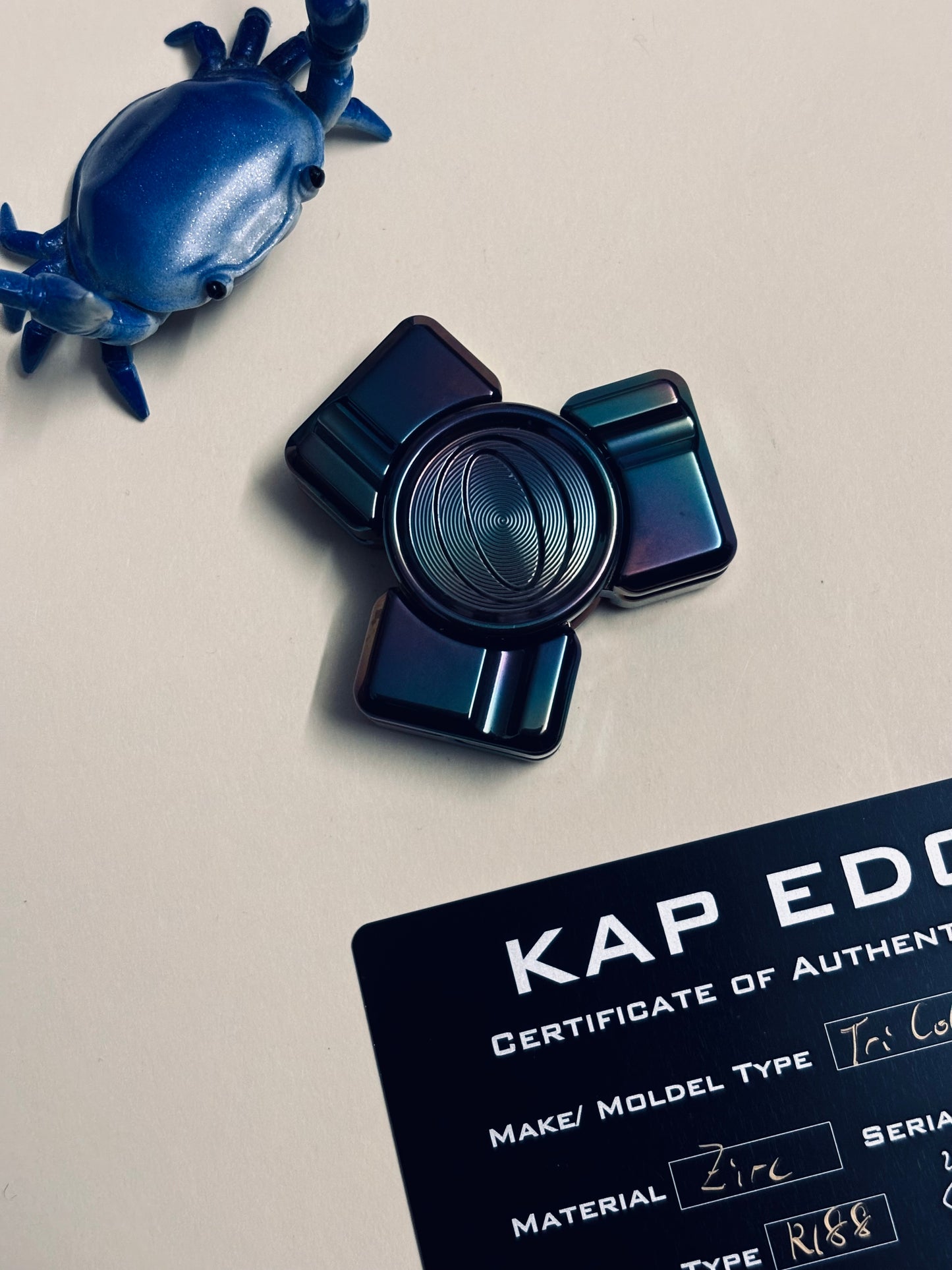 KAP - tri collision mini - zirc - fidget spinner - fidget toy