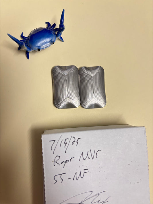 Moduswork Rapt MVS symmetrical - ss - with inserts - slider - fidget toy
