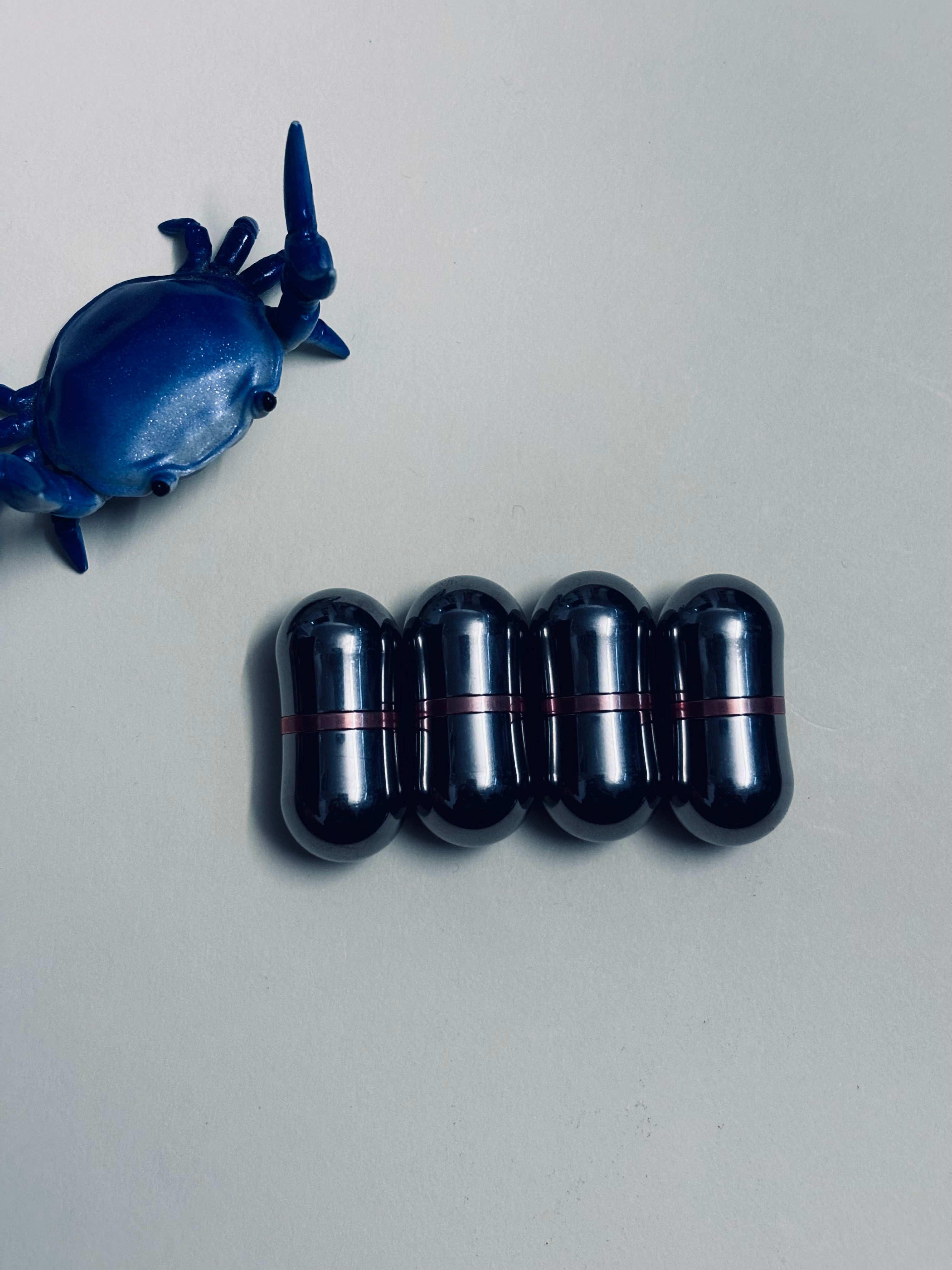 Magnus - magic bean - titanium / copper rings – Plants Wake You Up
