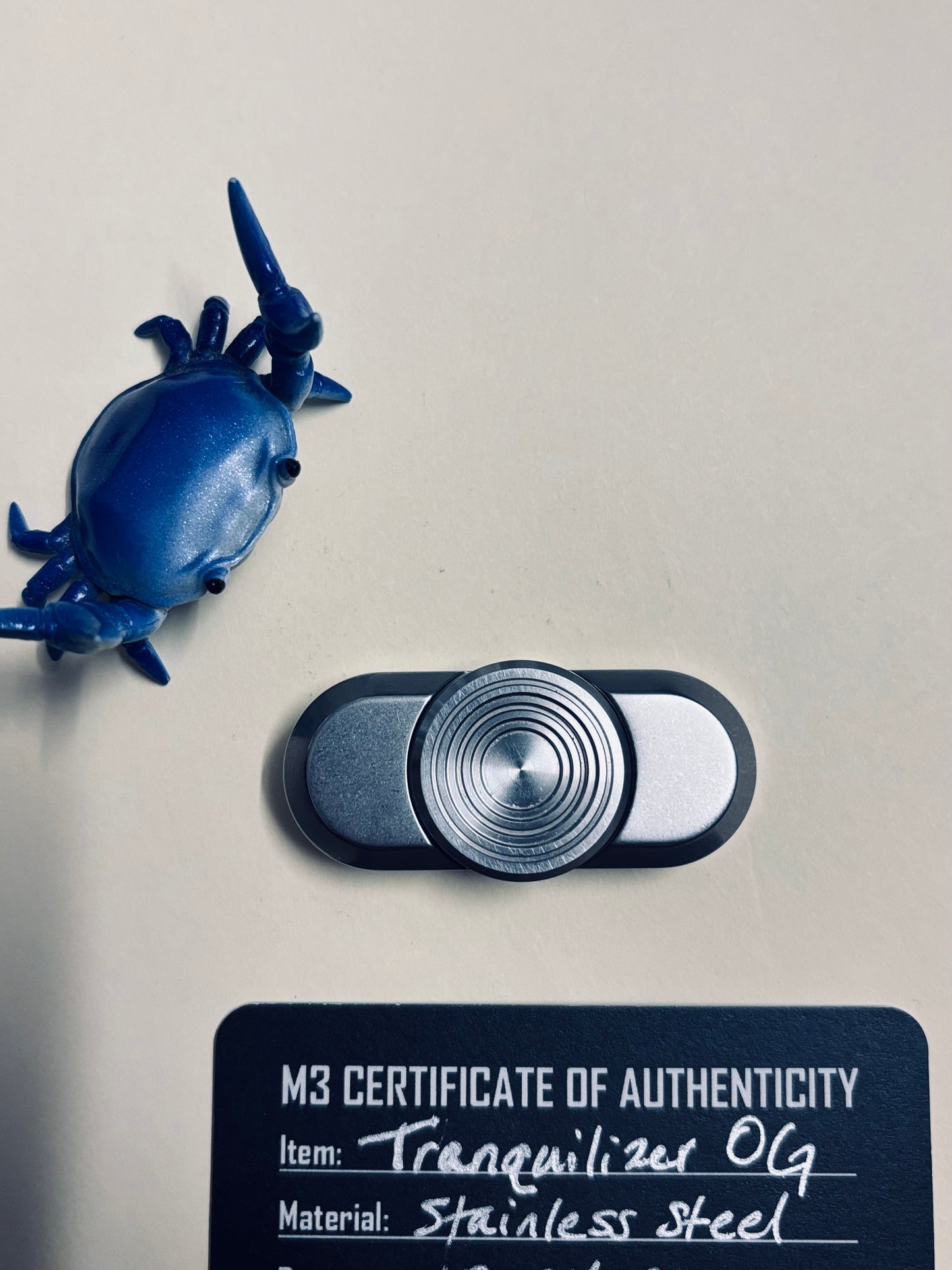 M3 tranquilizer - SS - fidget spinner - fidget toy
