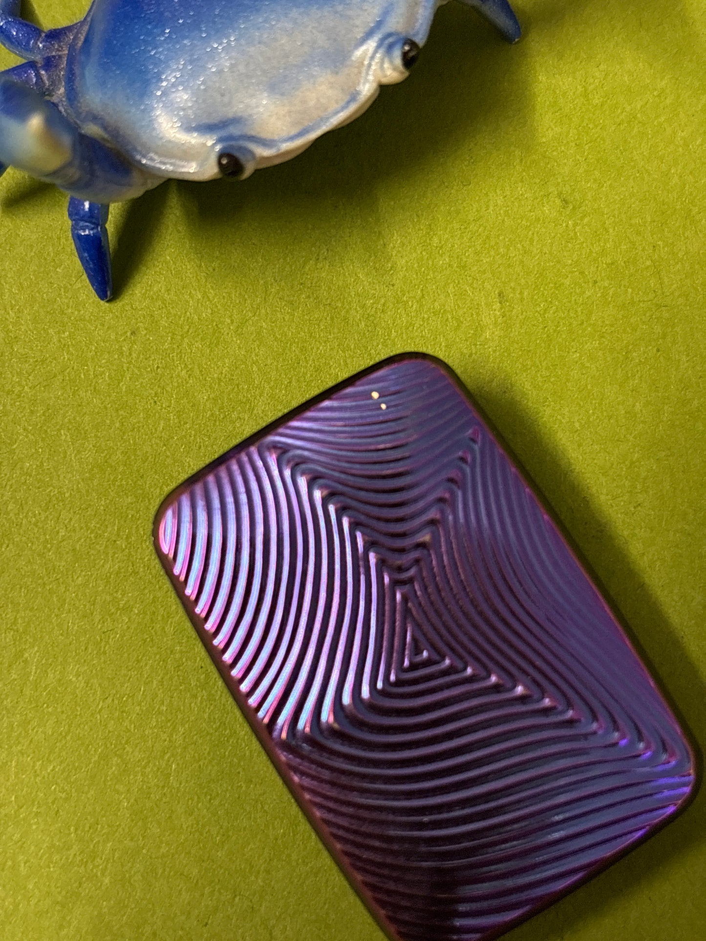 Compoform V3 - laser etched titanium slider