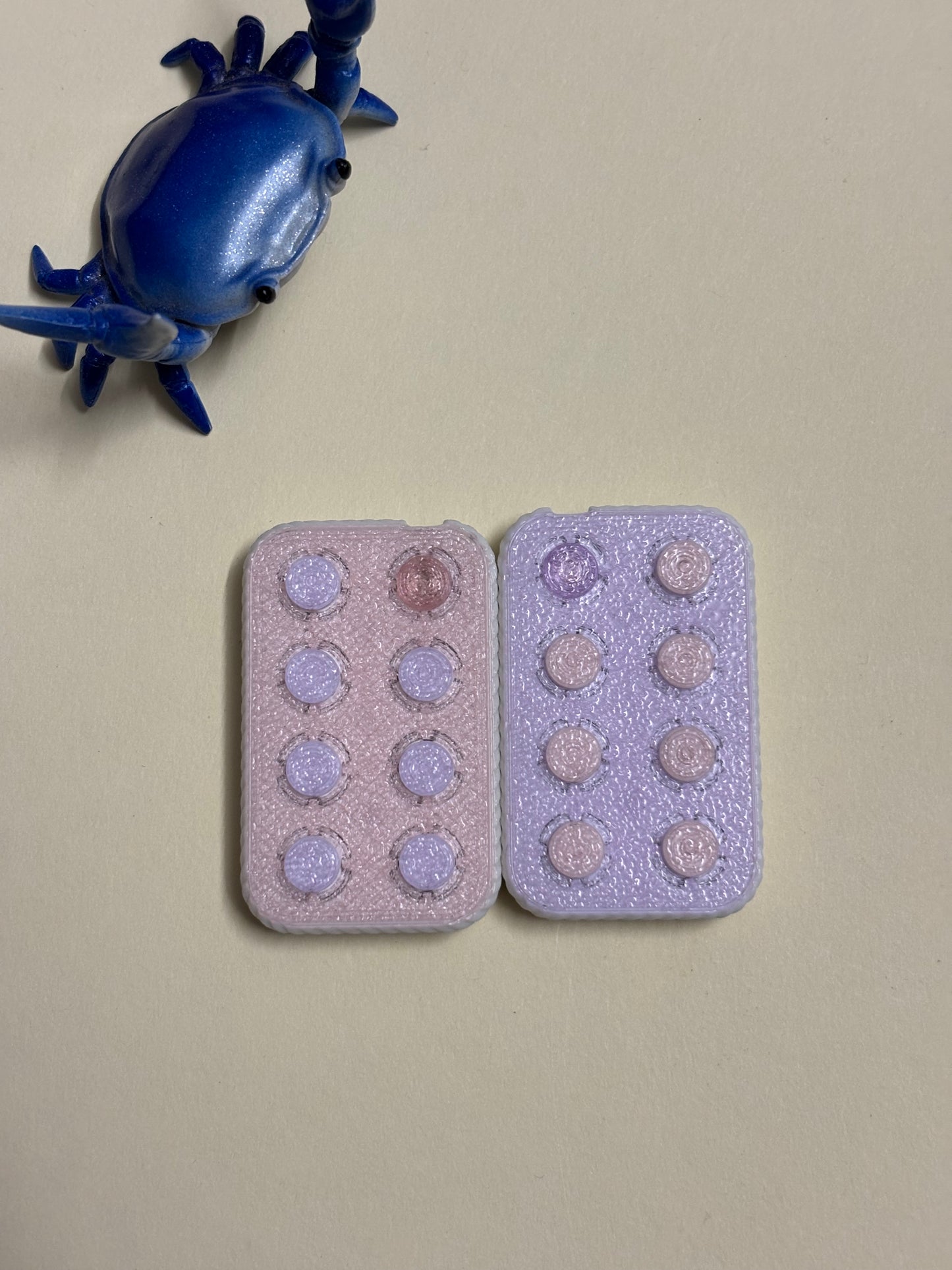 Sakura EDC puchicon lavender/peach mix - 3 click