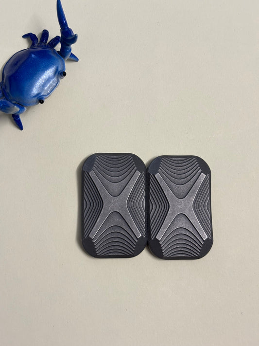 Magnus titanium toad X slider with SS plates