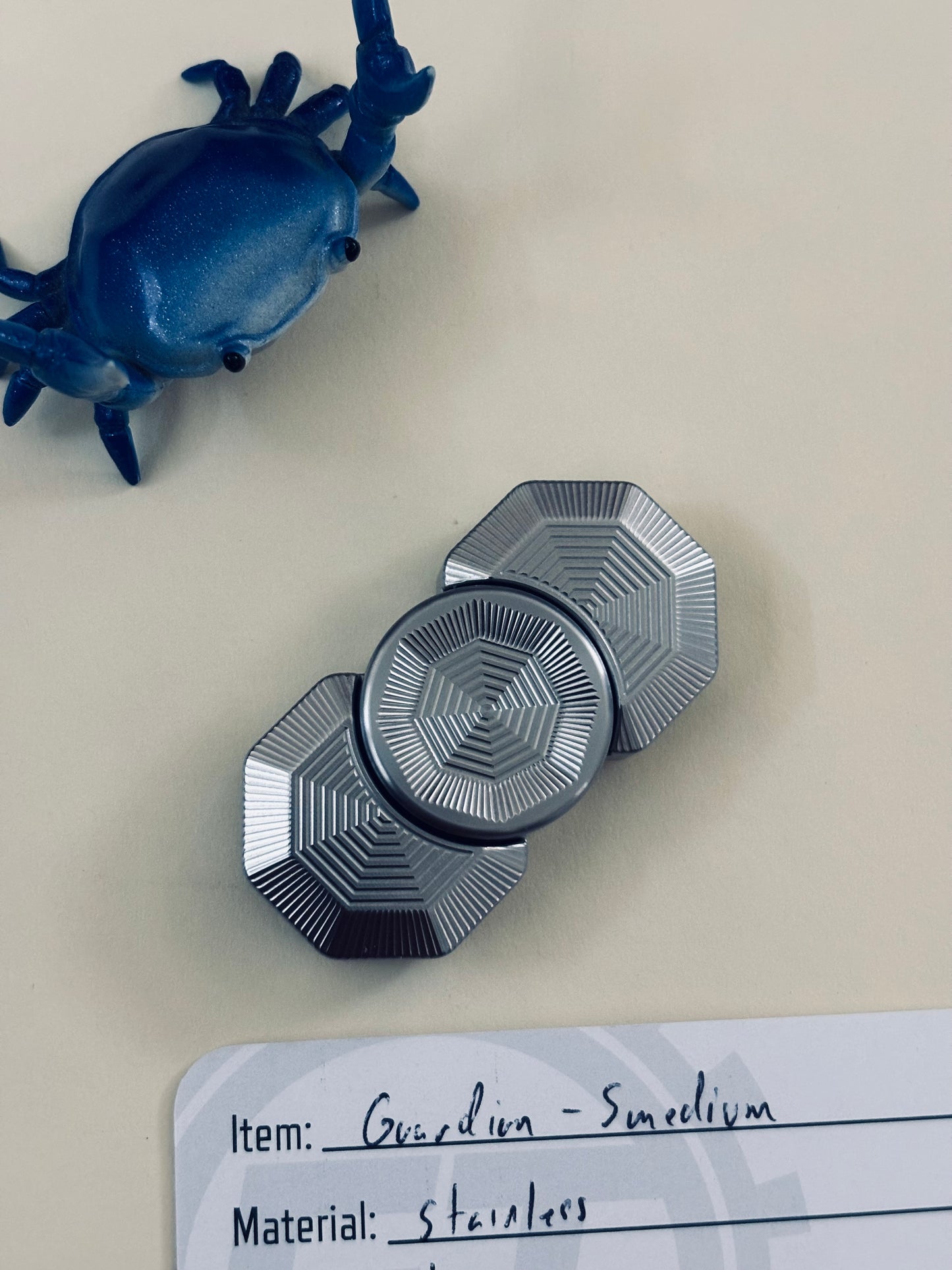 FTO full throttle original - guardian - smedium solid - SS - fidget spinner - fidget toy