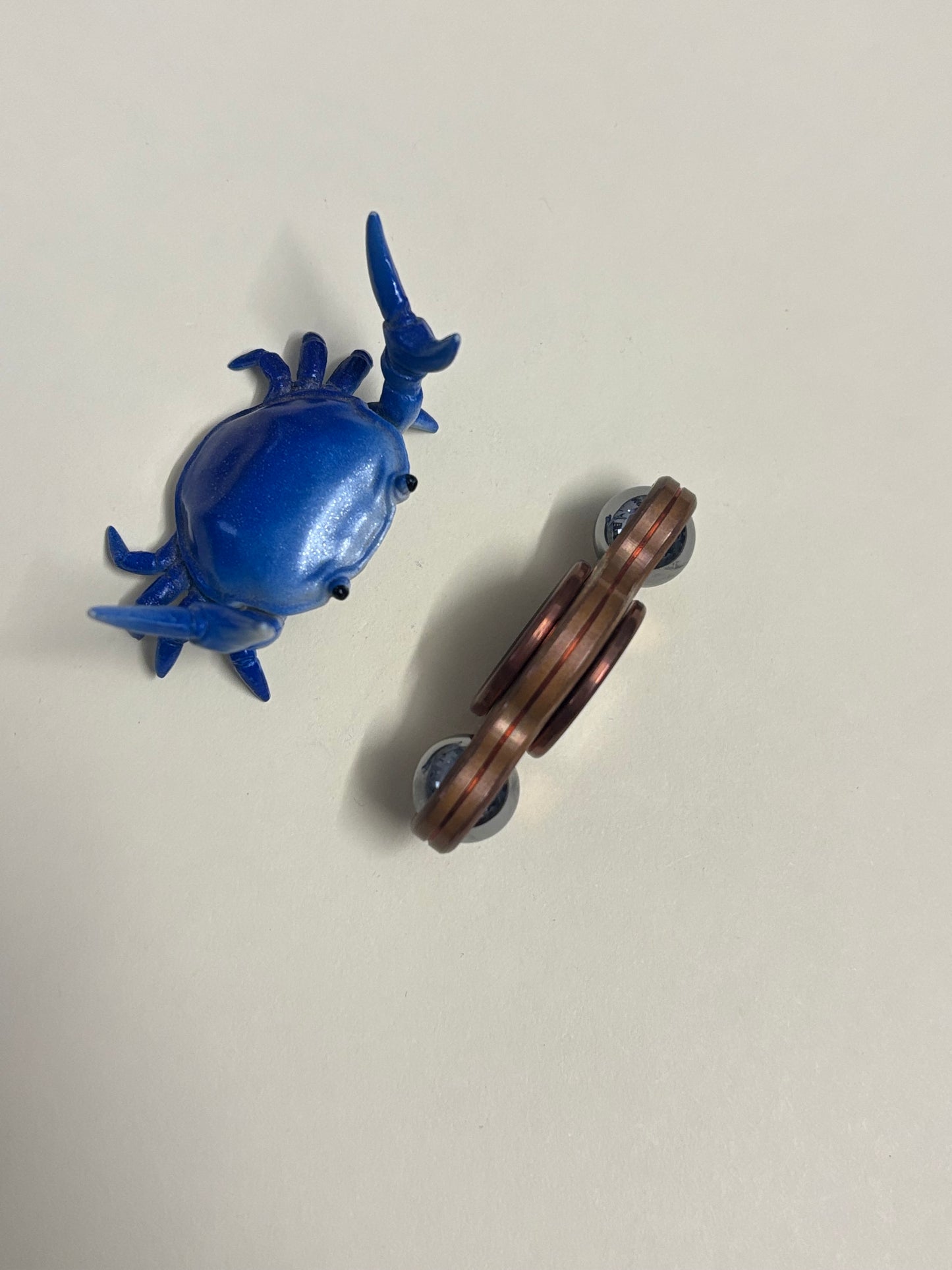 Alumafx Synergy - copper spinners with tungsten balls - fidget toy
