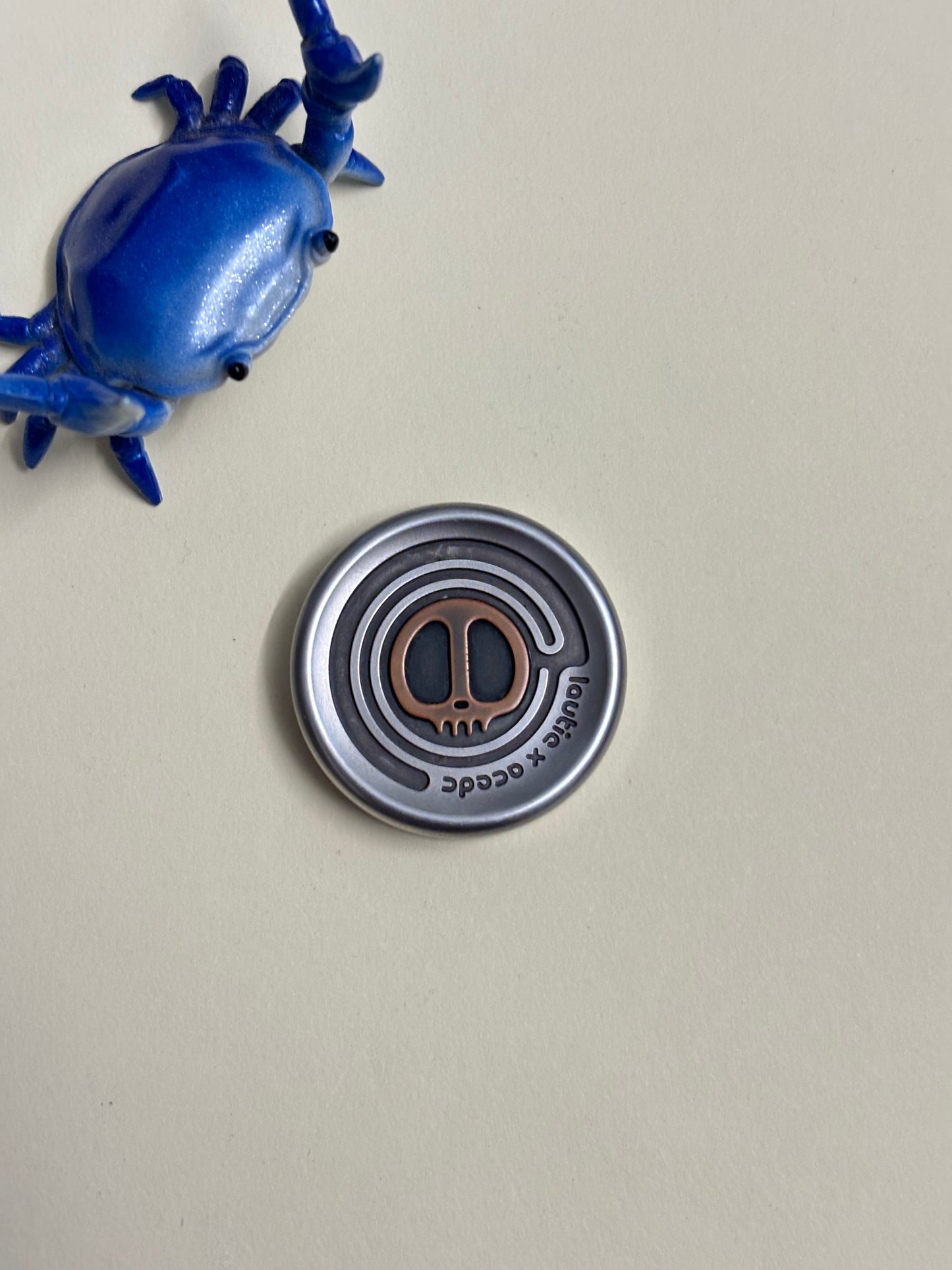 Lautie x ACEDC SS / Cu - haptic coin - fidget toy