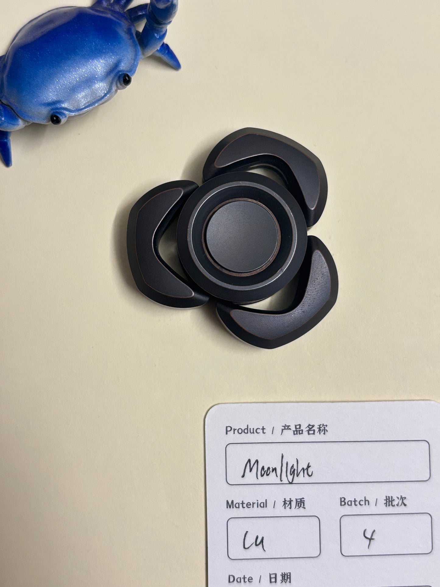 Fei Fei EDC - moonlight Copper - fidget spinner - fidget toy