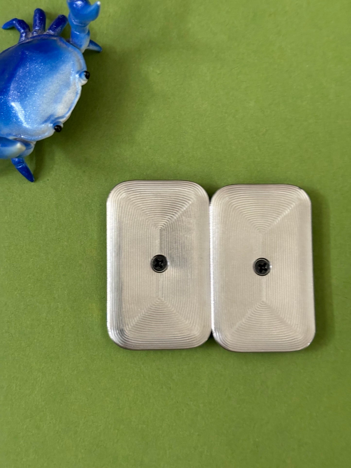 Cauniao slider - zircuti with SS plate - fidget toy