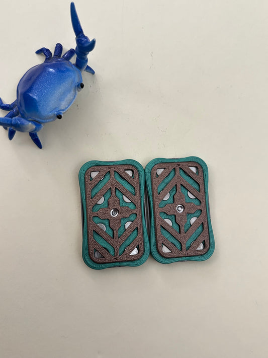 Moduswork Rapt lite  - ss - with RLTS from illwill industries - slider - fidget toy