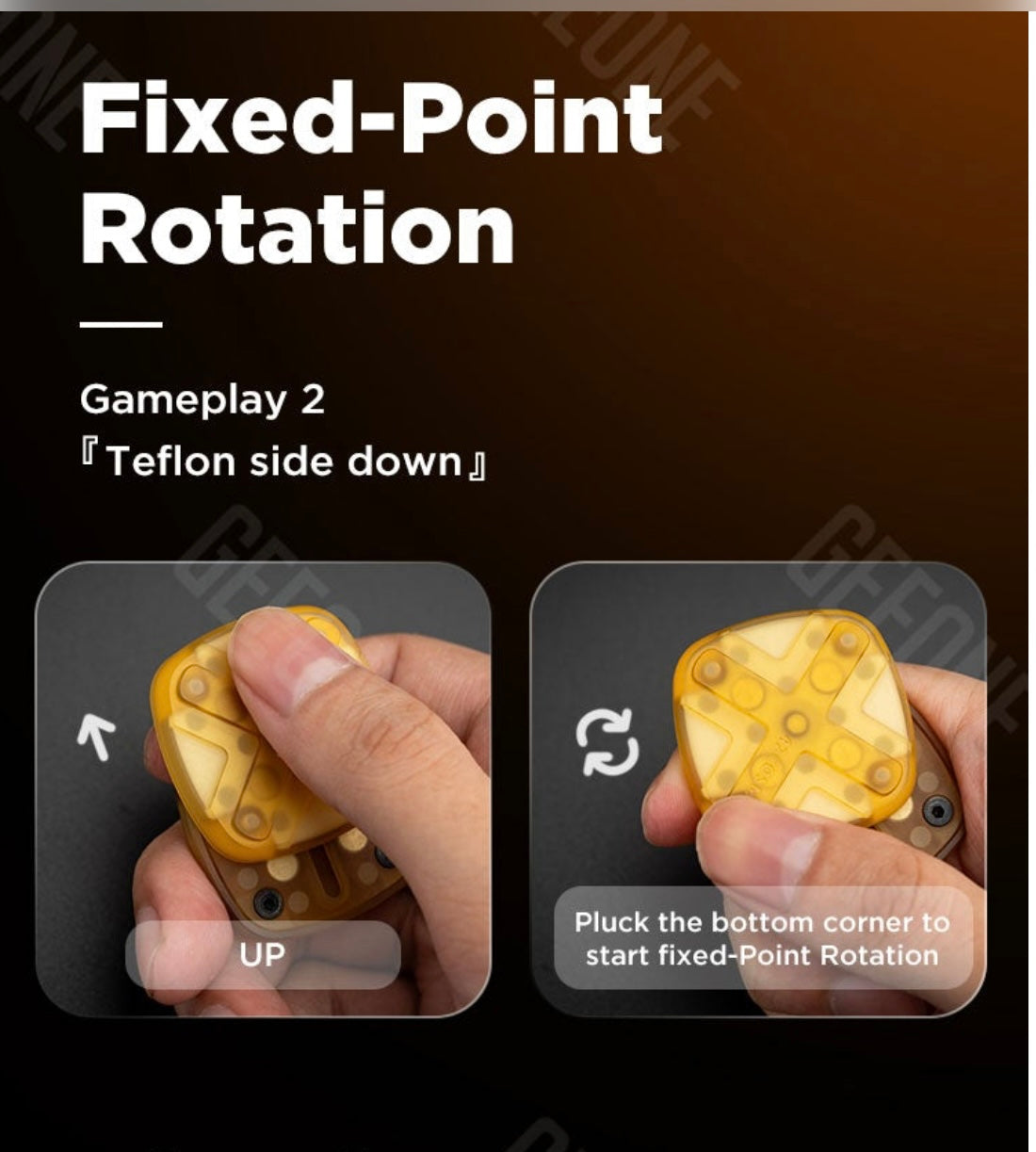 Cosmo XX slider - zirc slider - fidget toy