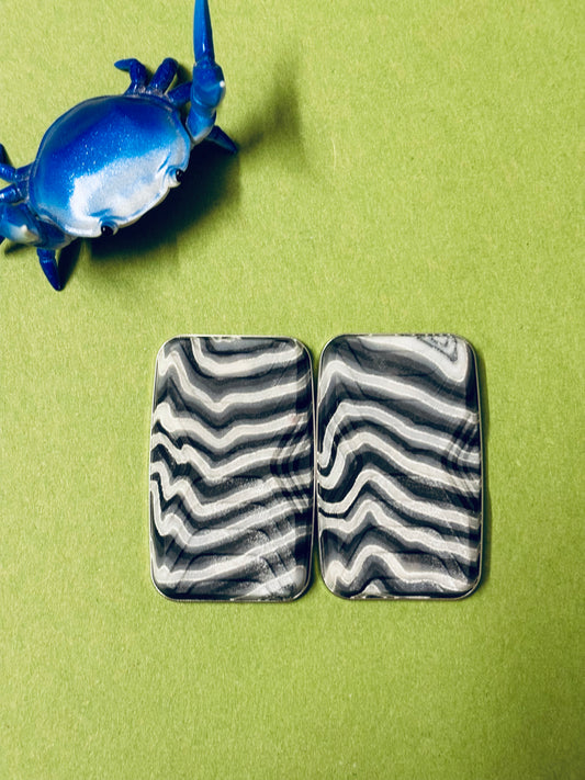 Magnus maglab supergrub  - wacky fiber with SS plate - fidget toy