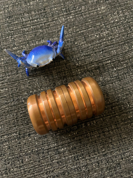 Fidget digit copper capsule