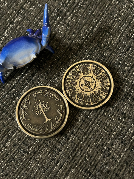 Umburry - LoTR  - the one coin - haptic coin - fidget toy