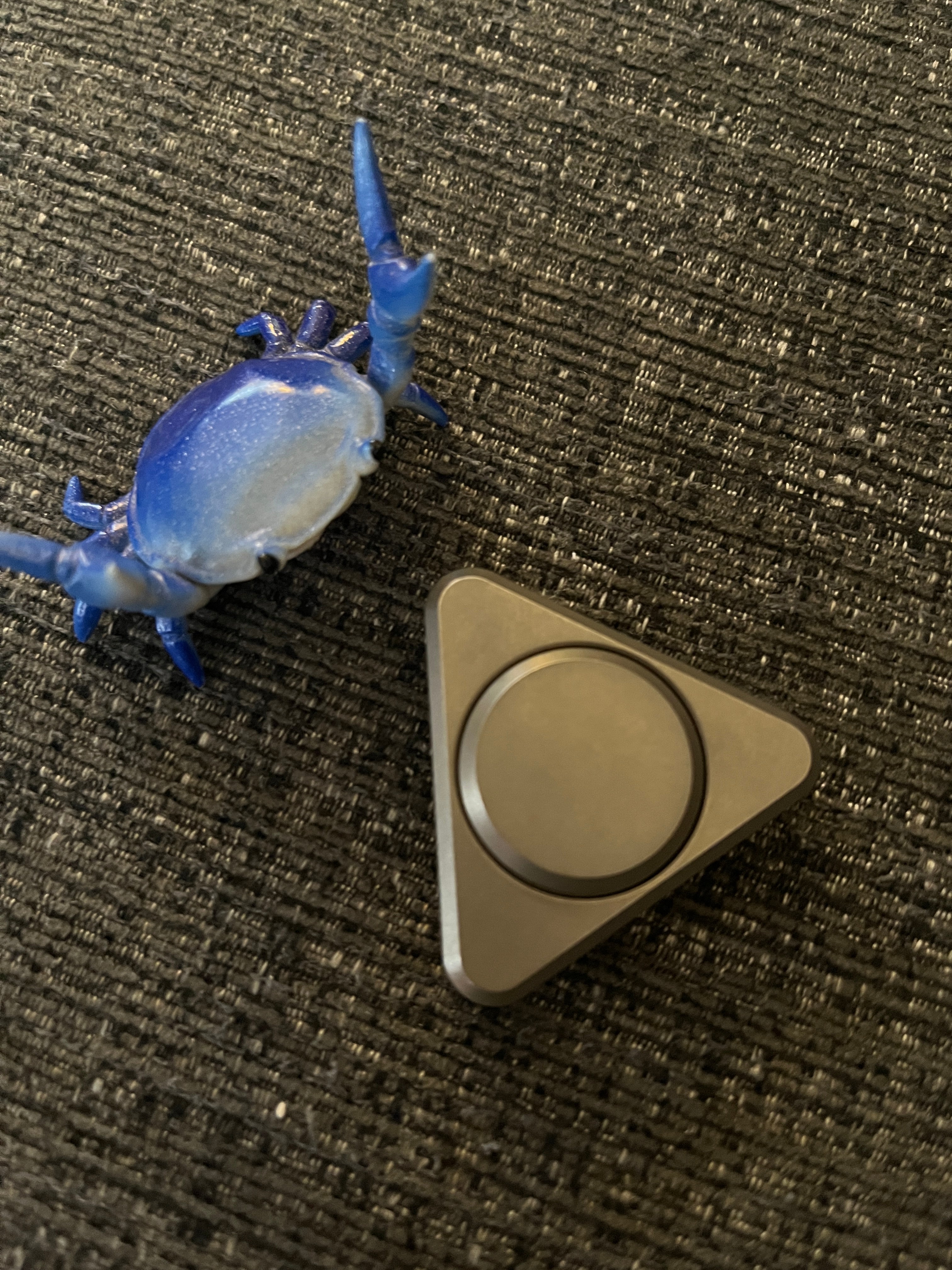 Twoedc - triangle - Titanium - Fidget spinner – Plants Wake You Up