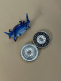 Umburry - TI worry stone haptic coin   - fidget toy