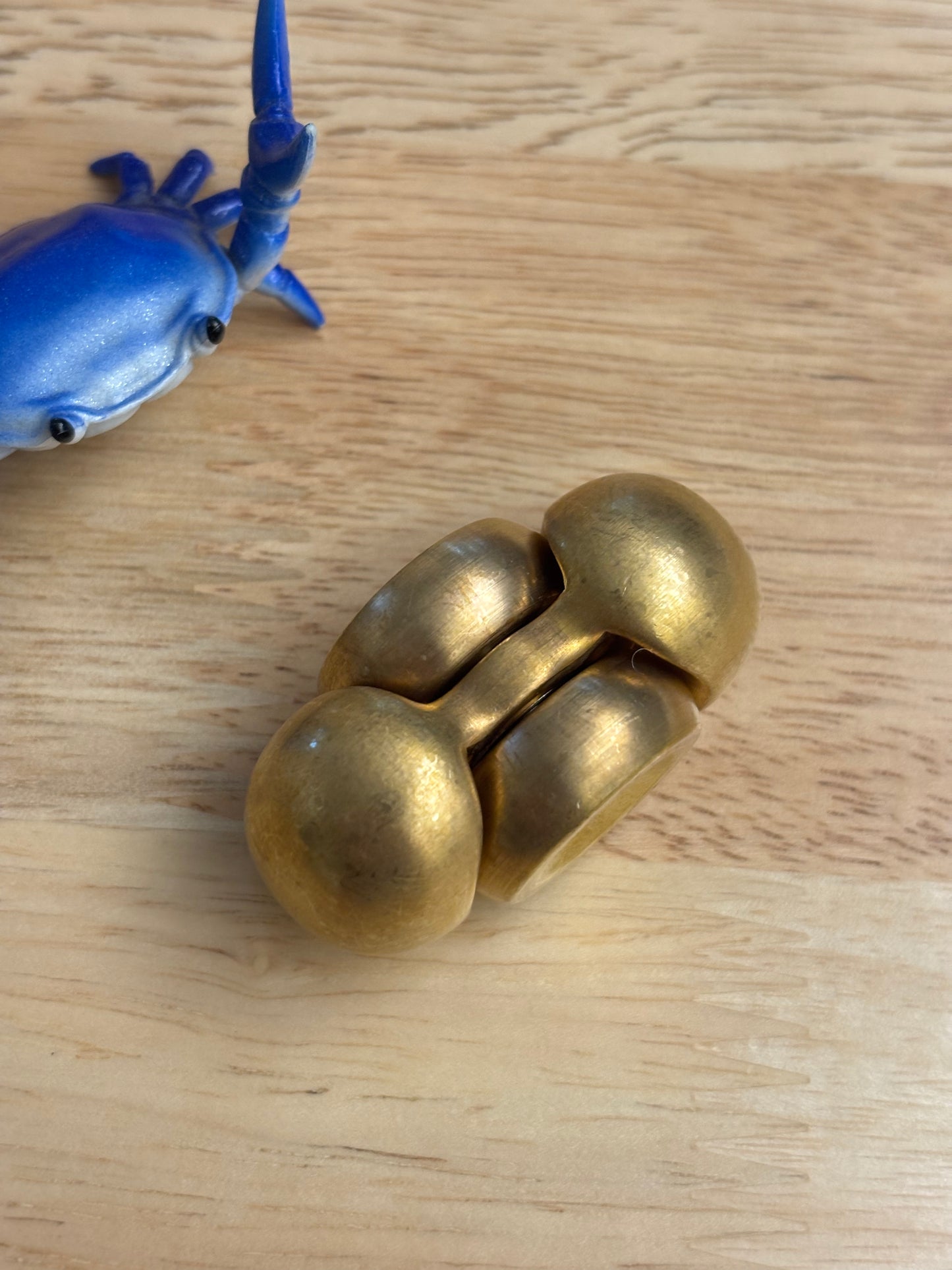 LIC - love nugget - brass - fidget spinner  - fidget toy