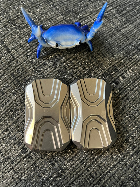 Magnus Titanium King crab slider with zirconium  plates