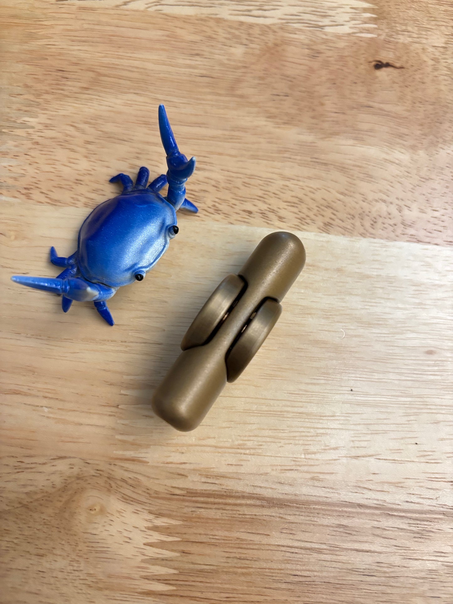 Clean EDC - slim pillar XL - bronze - fidget spinner - fidget toy
