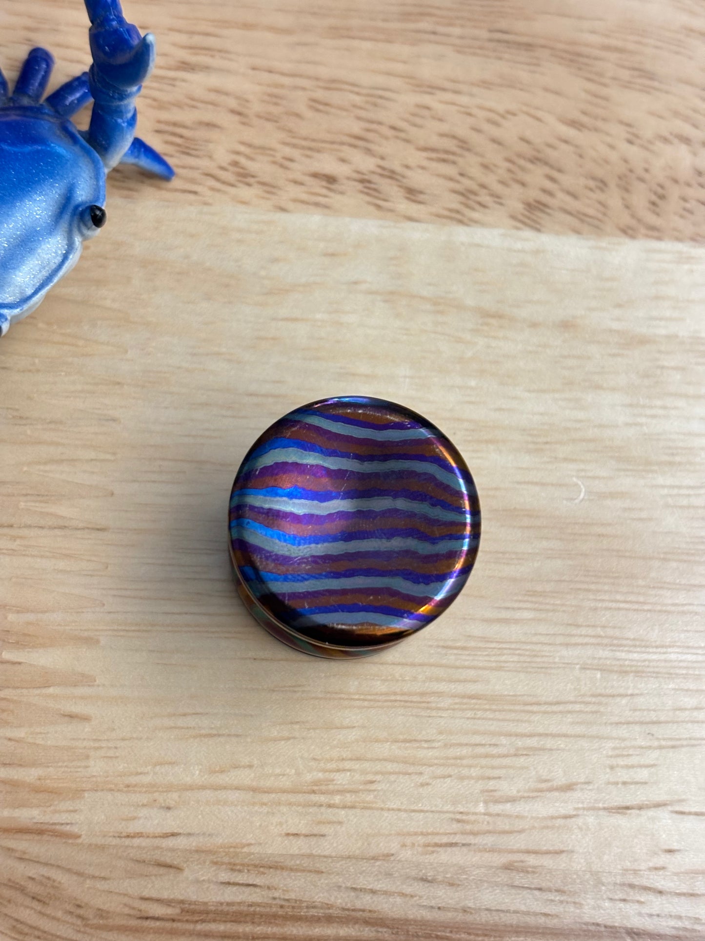 Ork  - zircuti button - 24.5 mm fidget toy