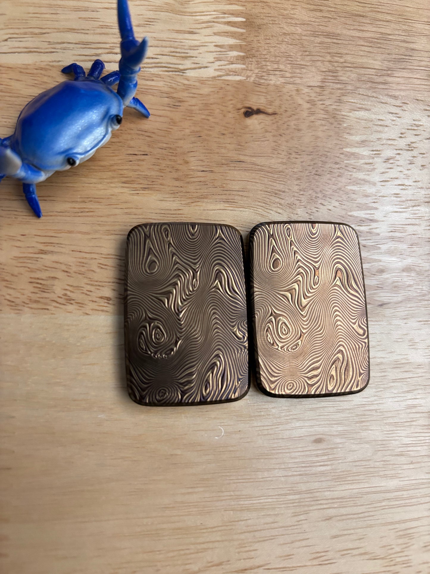 Compoform Argyle V2.1 - laser etched titanium slider