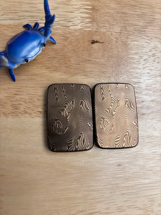 Compoform Argyle V2.1 - laser etched titanium slider