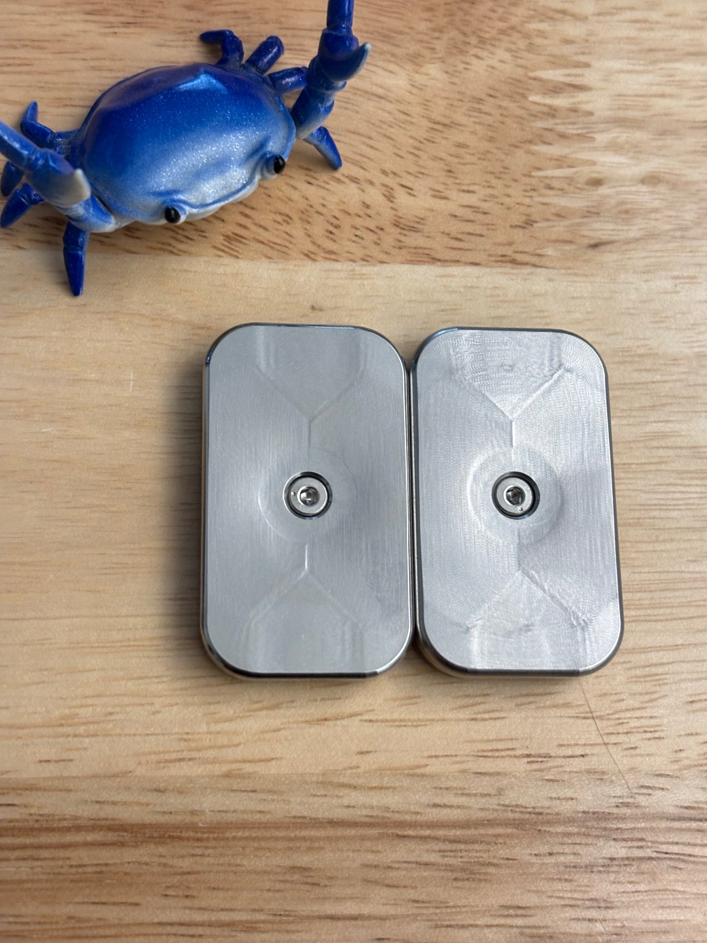 Fidgetboy Ergo ultem / SS slider - 3 click - fidget toy