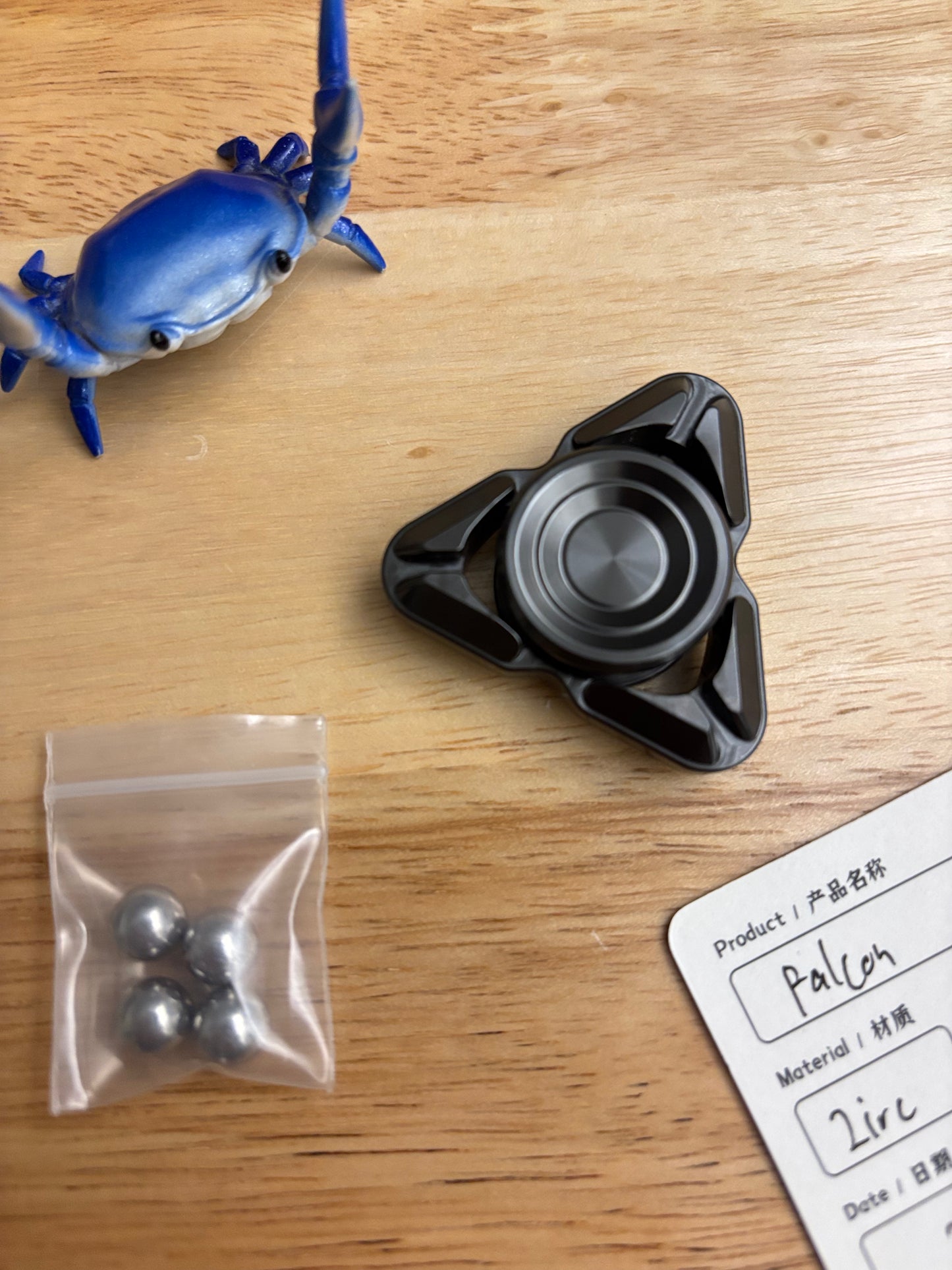 Fei Fei EDC - falcon - zirconium - fidget spinner - fidget toy