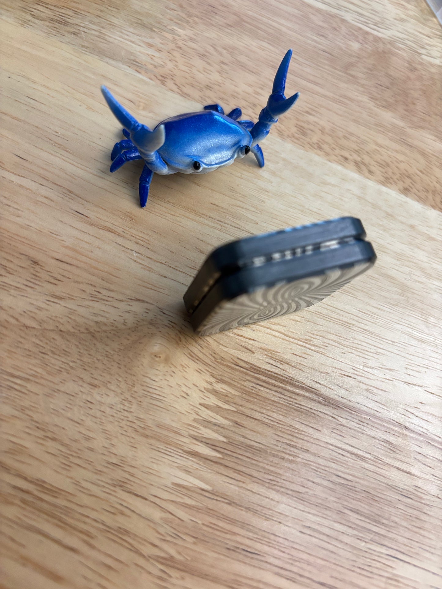 Compoform Horizon 3 x 3 - laser etched titanium slider