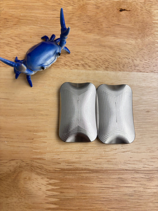 Moduswork Rapt MVS concave - ss  - slider - fidget toy