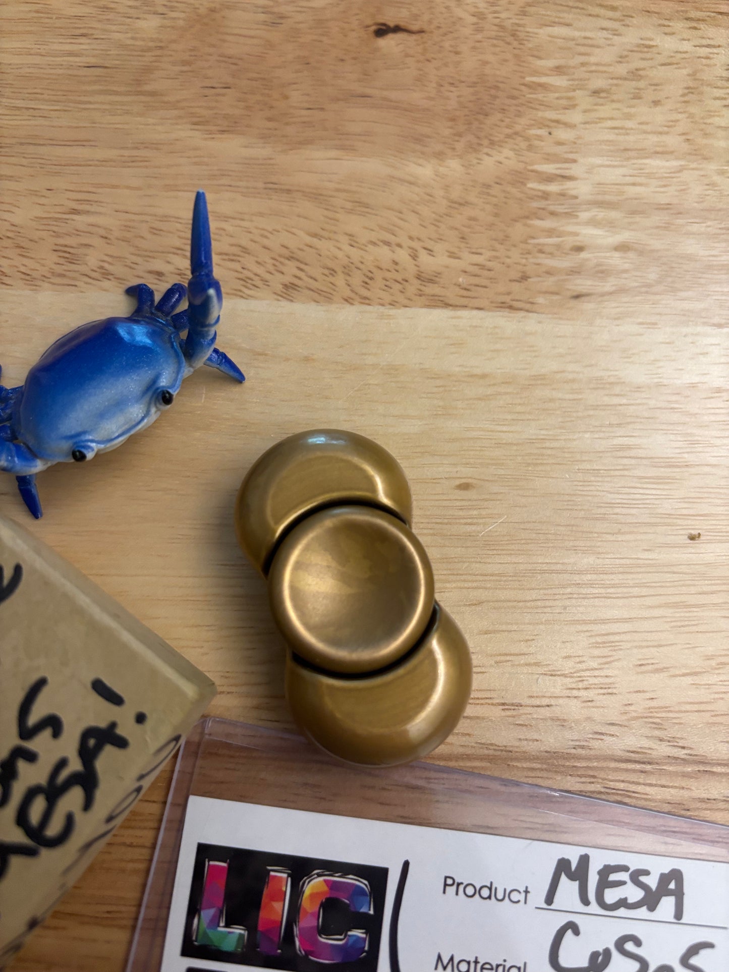 LIC Mesa - bronze - fidget spinner  - fidget toy