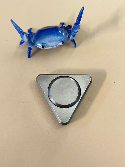 Twoedc - triangle - tungsten - Fidget spinner