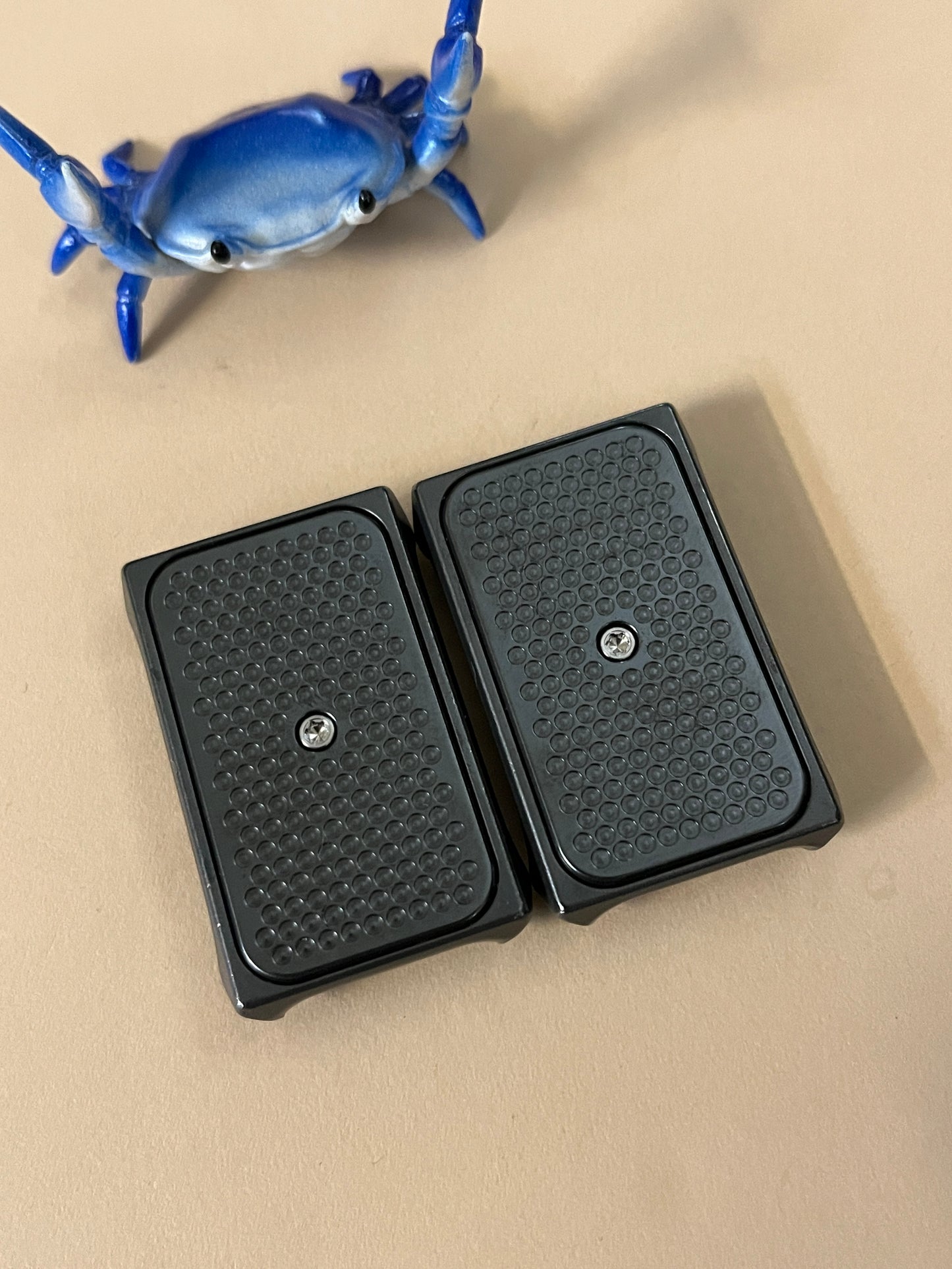 Magnus spider - slider zirc with zirc screw in plates - fidget toy