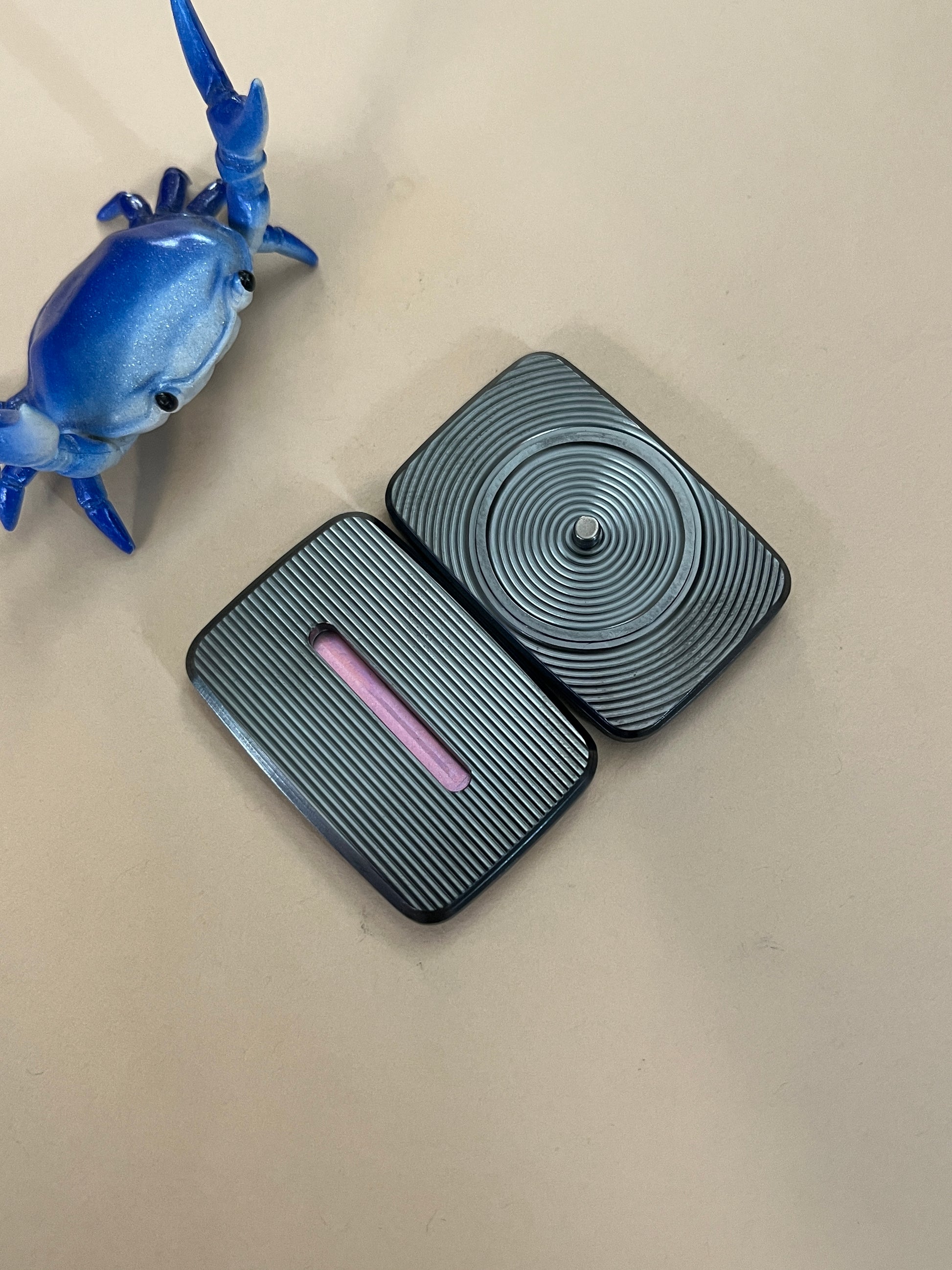 Compoform Argyle mini V1.1 - laser etched titanium slider – Plants Wake ...