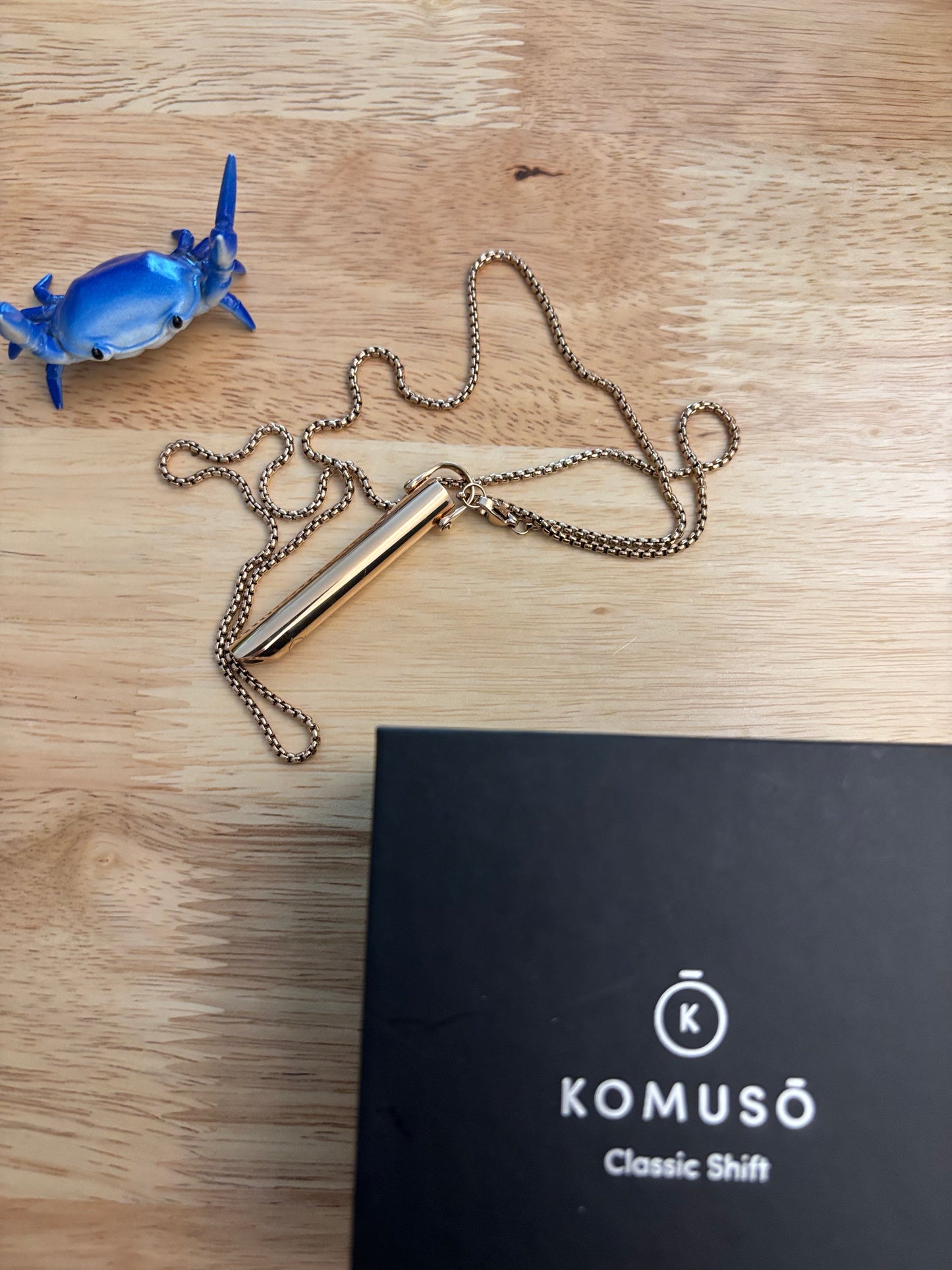 Komuso classic shift - rose gold- fidget toy