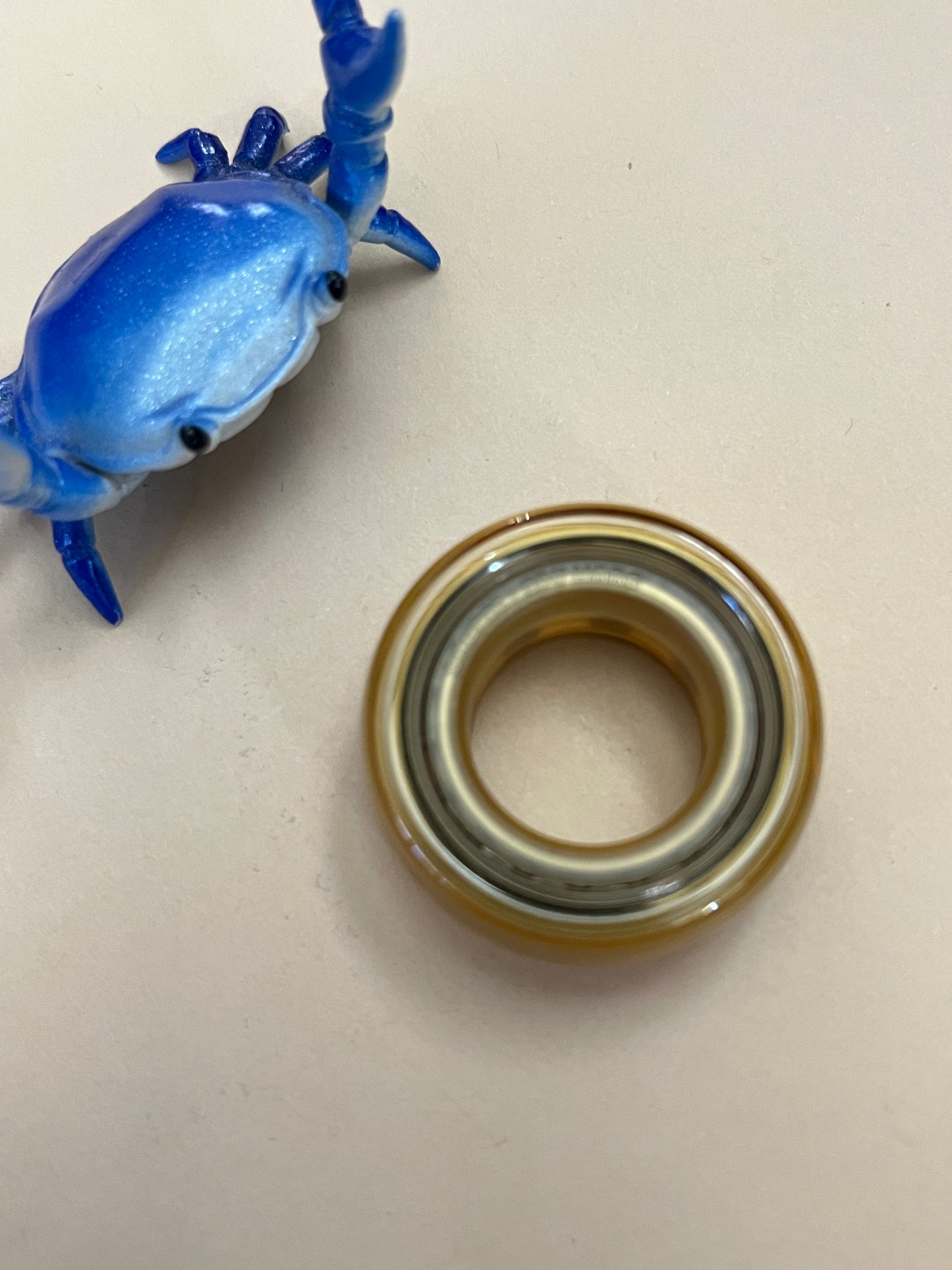 Lautie mechanic ring - pei / ultem  - fidget toy