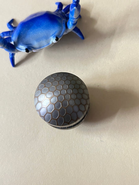 Wildman  -  superconductor half round - spinner button - fidget toy