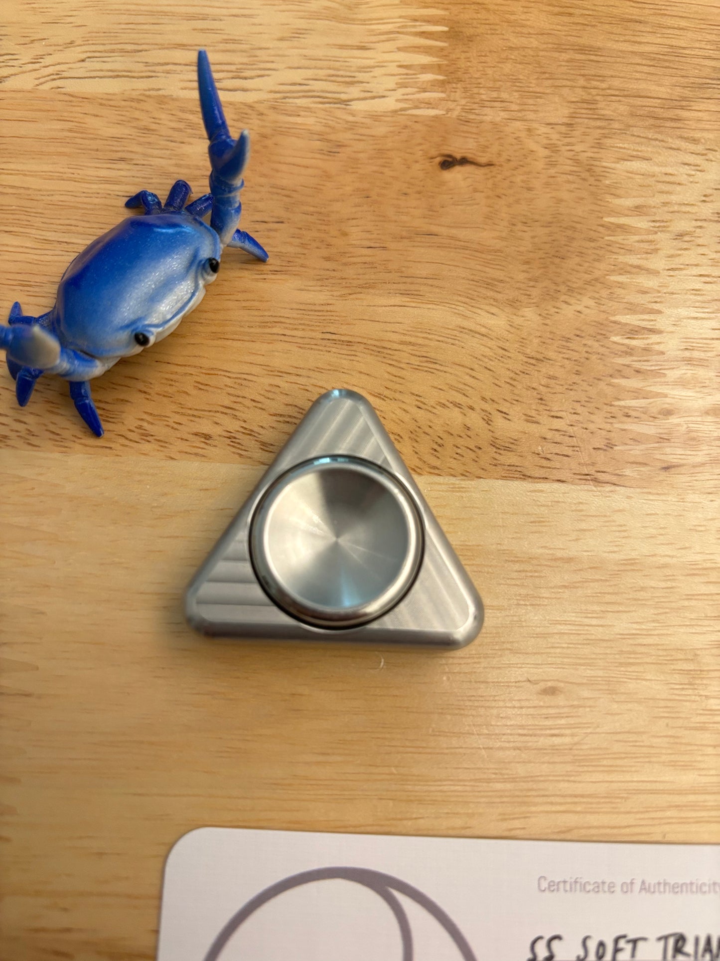 Twoedc - soft triangle - SS - Fidget spinner