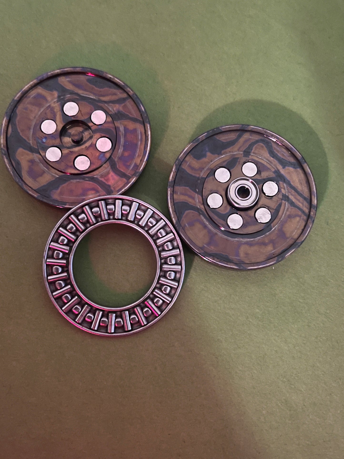 njthandpower NJT - zircuti van gogh - Ulte haptic coin - fidget toy