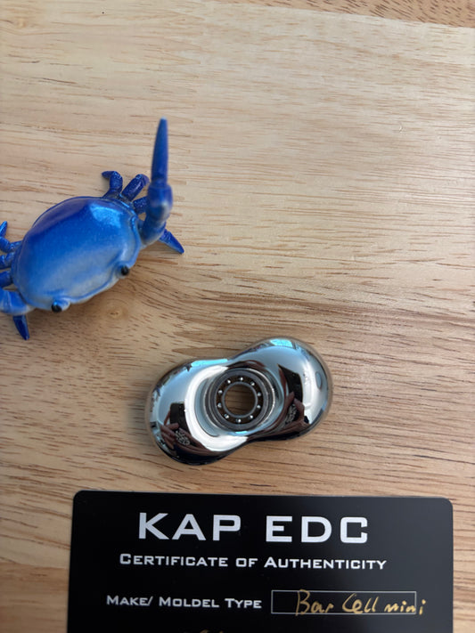 KAP - Bar cell mini SS spinner - fidget toy