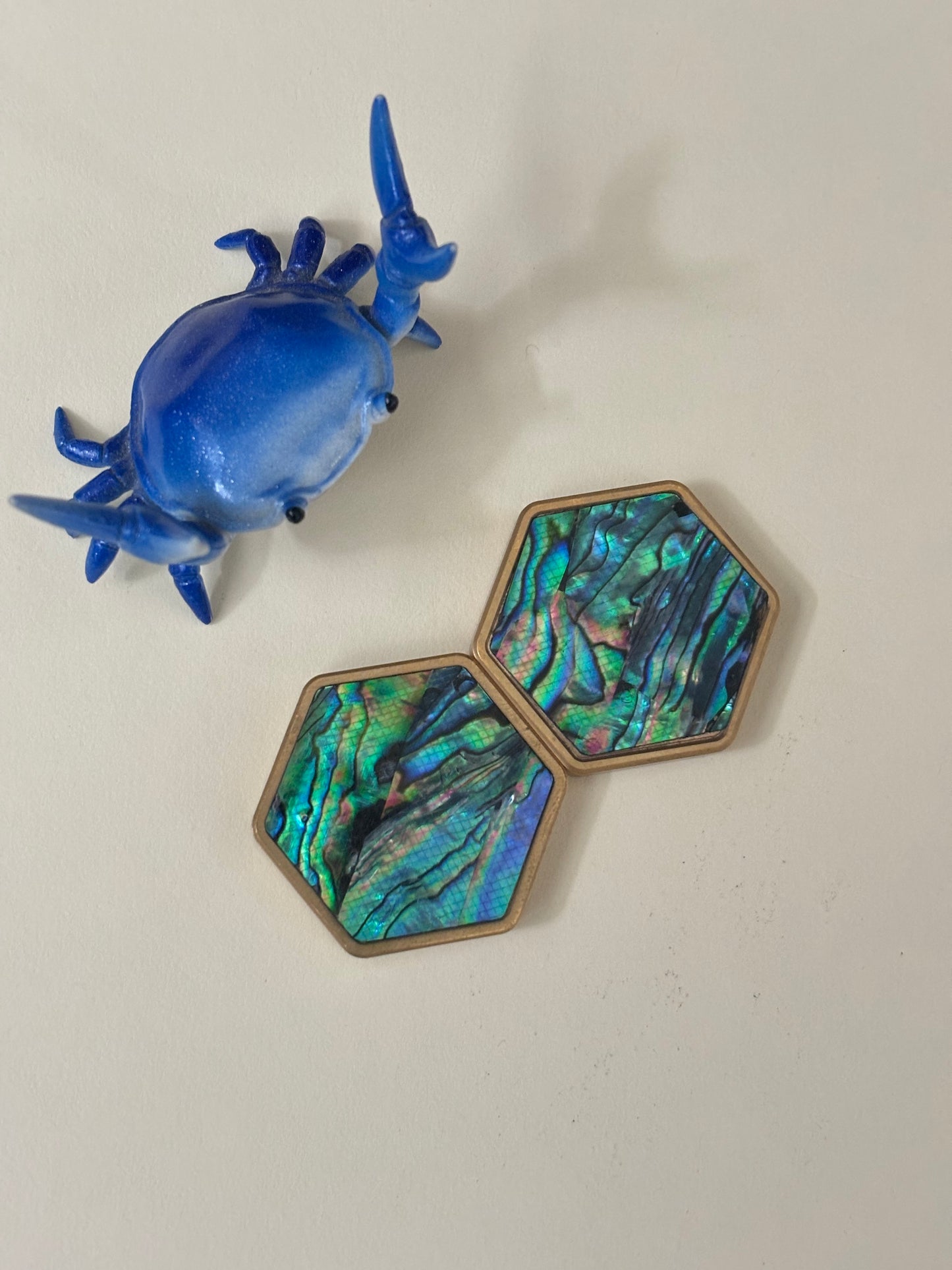 Custom - mini hex - slider coin 1 of 2 - fidget toy