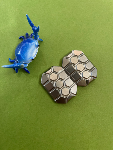 Magnus 2 click mini turtle slider - zirc plate - fidget toy