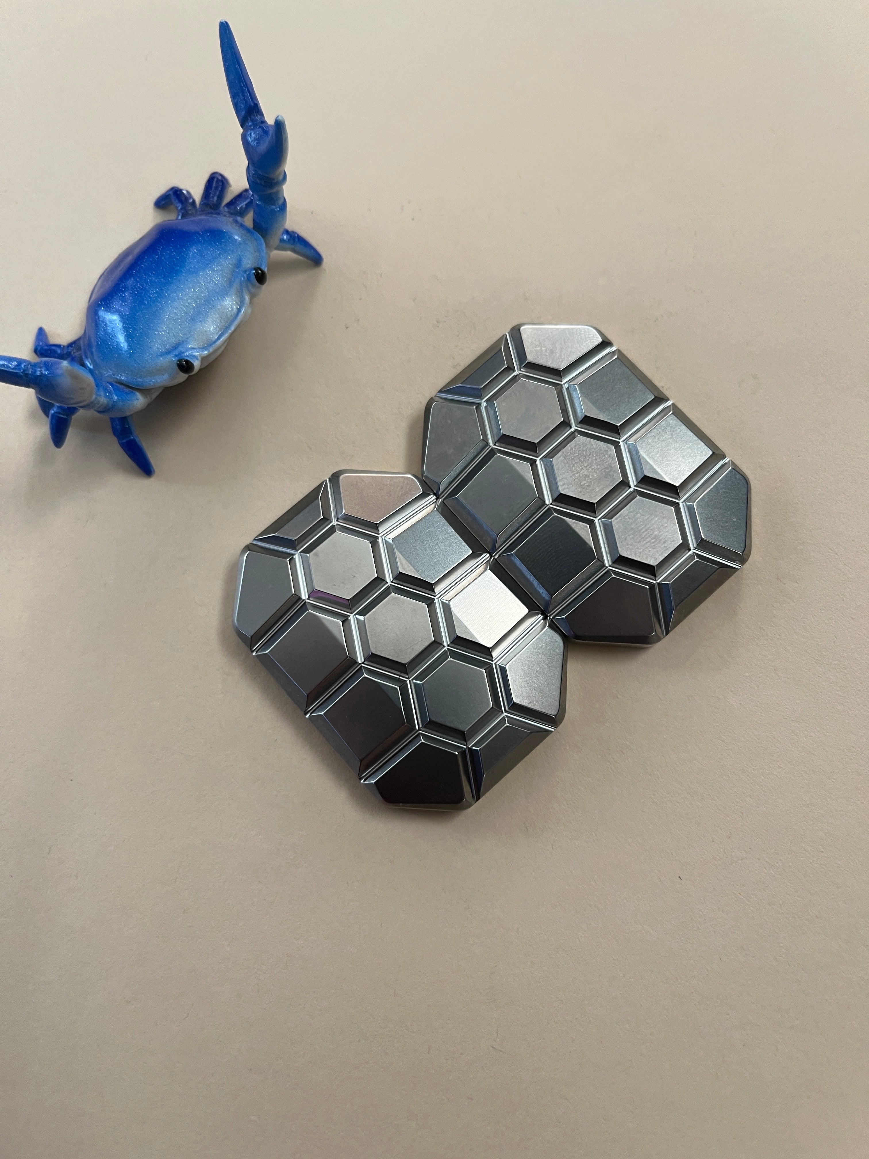 Magnus Mini Turtle Magnus 3 click turtle slider - titanium with zirc screw plate - fidget ...
