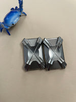Magnus spider - slider Titanium with zirc screw in plates - fidget toy