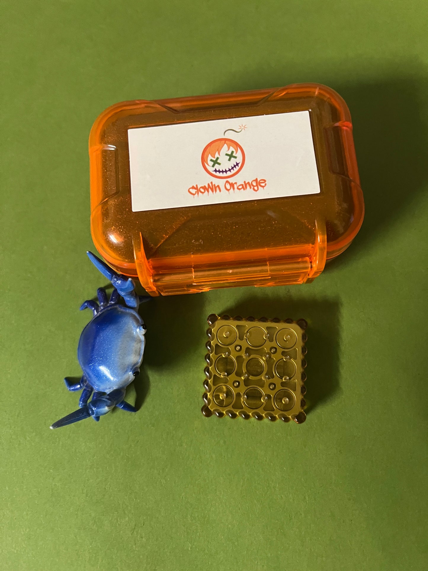 Clown orange - Pei soda slider - fidget slider