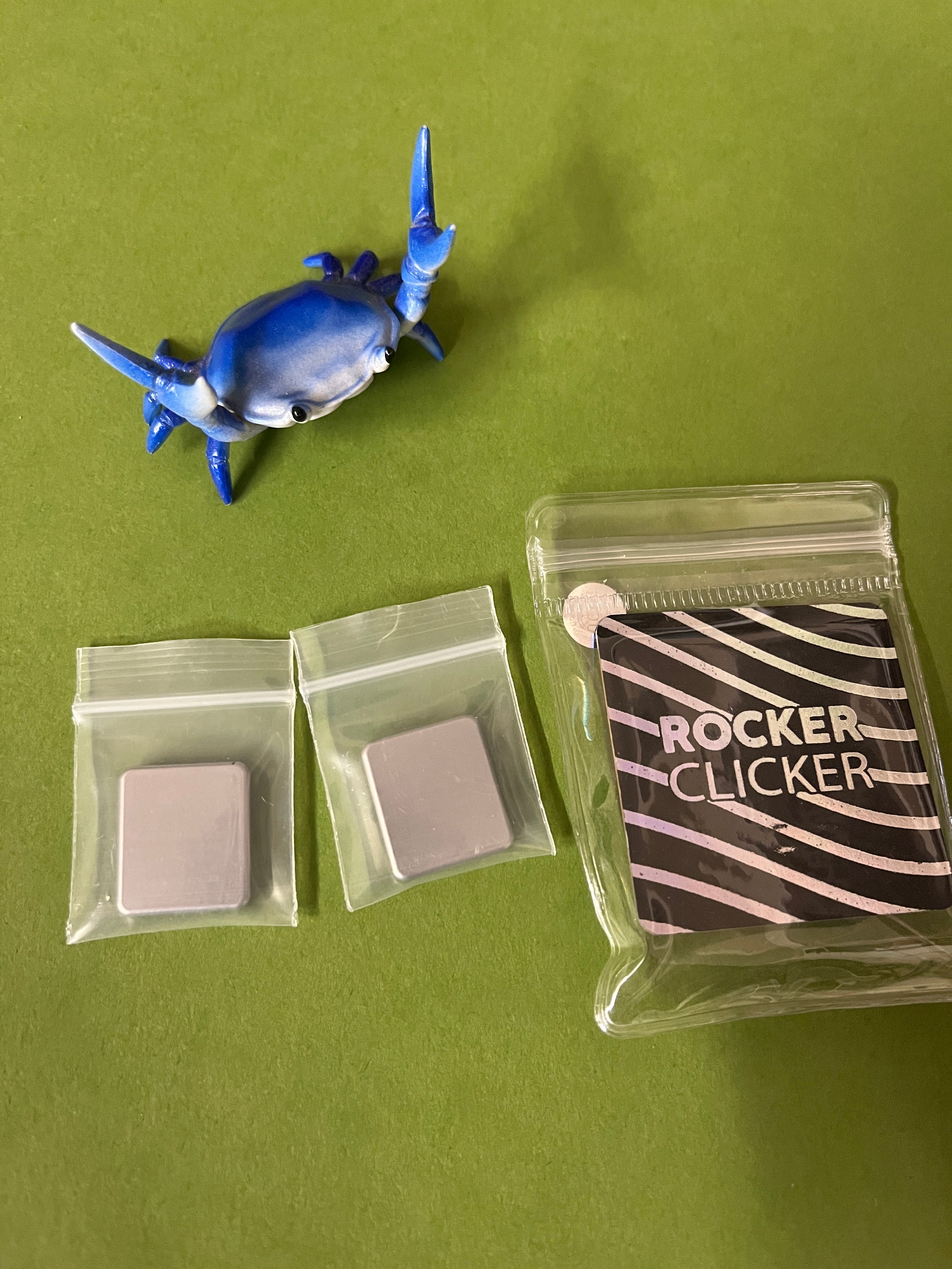 UQH - rocker large button Ti - Fidget toy – Plants Wake You Up