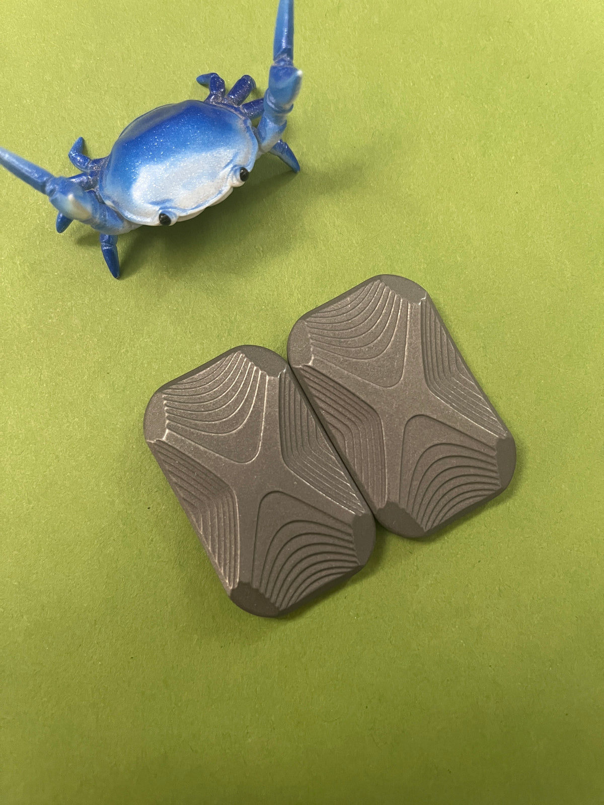 Sliders Titanium Magnus titanium toad X slider - stonewash -3 click- fidget slider ...