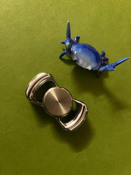 KAP - mega horizon - titanium - fidget spinner - fidget toy
